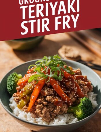 Ground Turkey Teriyaki Stir Fry