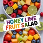Honey Lime Rainbow Fruit Salad