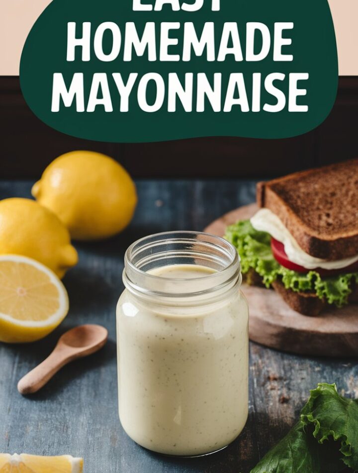 Easy Homemade Mayonnaise