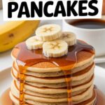 Brown Sugar Banana Pancakes