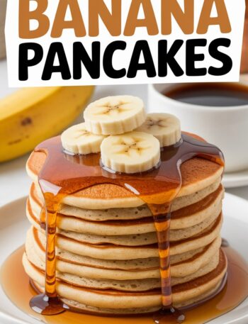 Brown Sugar Banana Pancakes