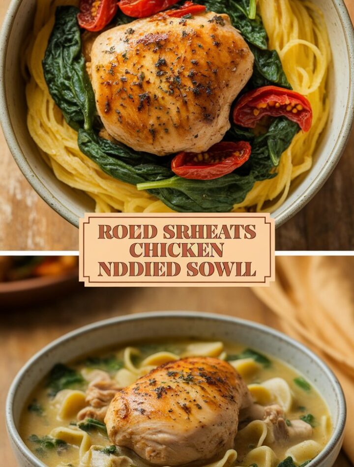 Rotisserie Chicken Noodle Soup