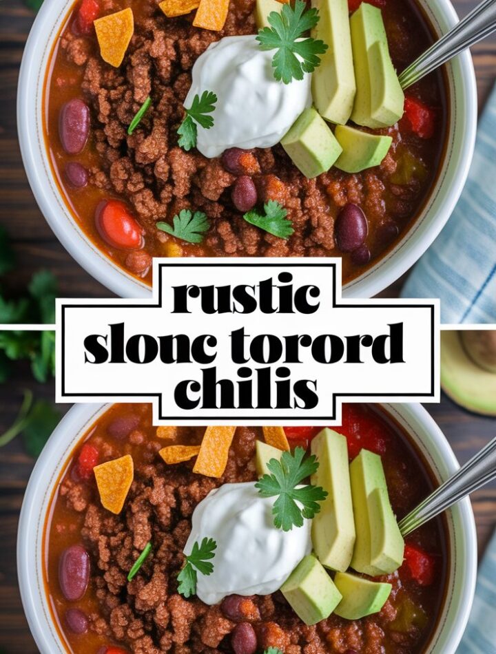 Classic Slow Cooker Chili