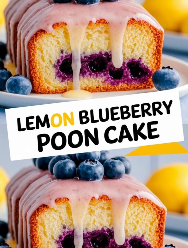 Lemon Blueberry Pound Cake