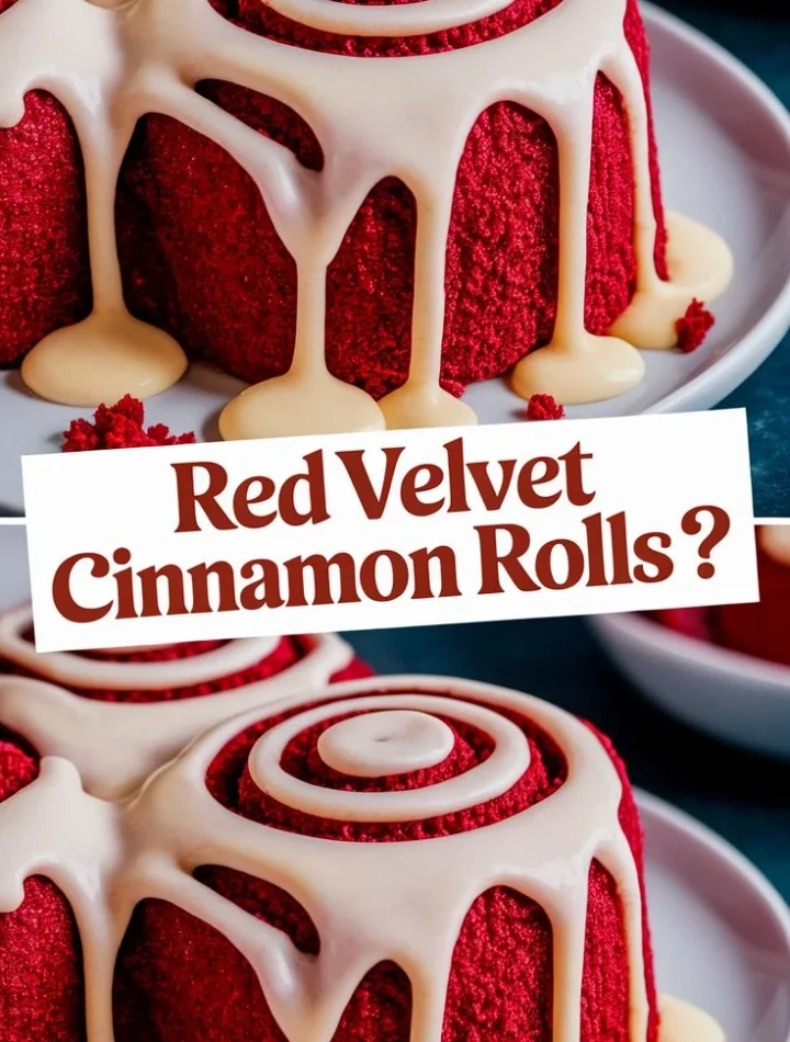 Red Velvet Cinnamon Rolls