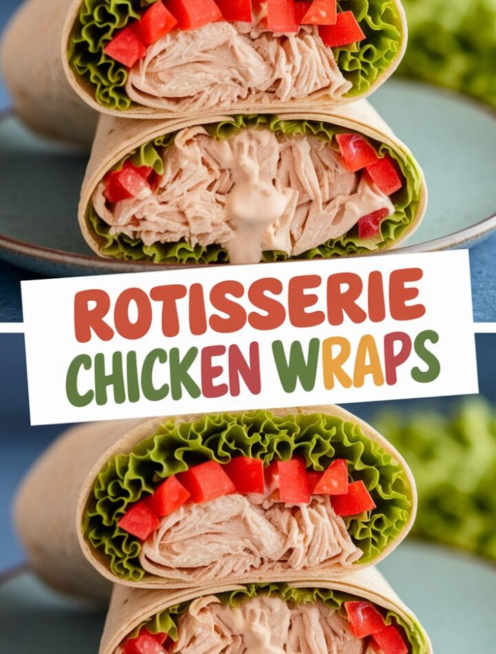 Rotisserie Chicken Wraps