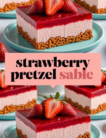 Strawberry Pretzel Jello Salad