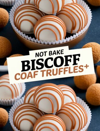 No-Bake Biscoff Cookie Truffles