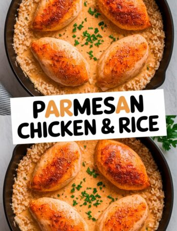 Parmesan Chicken & Rice