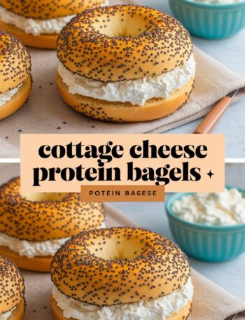 Cottage Cheese Protein Bagels
