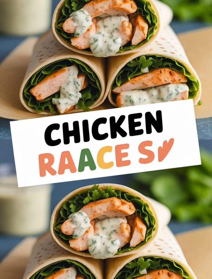 Chicken Ranch Wraps