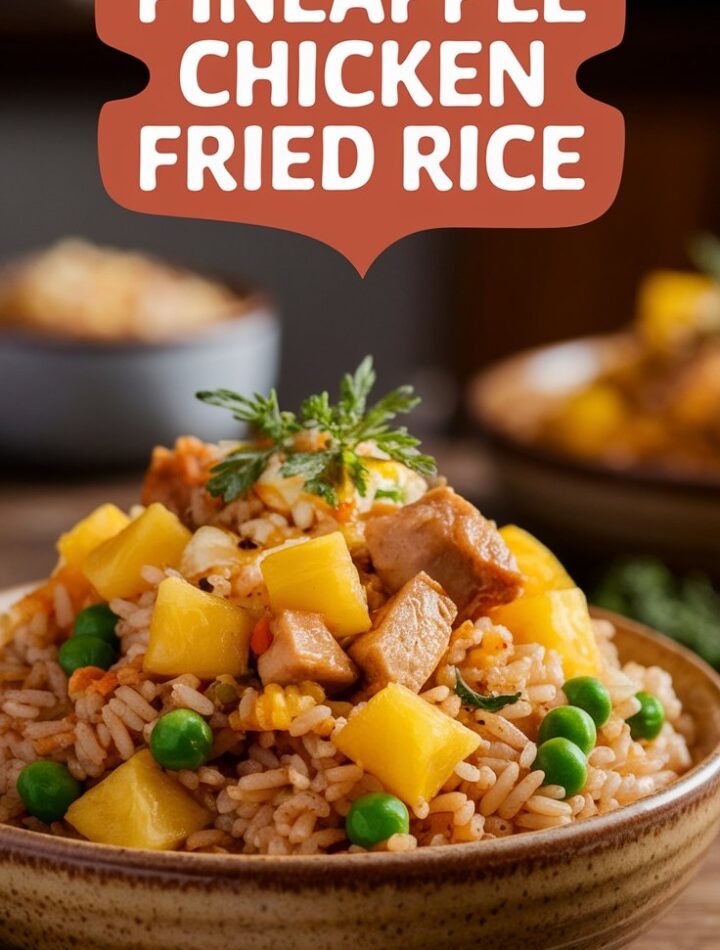 Pineapple Chicken Fried Rice
