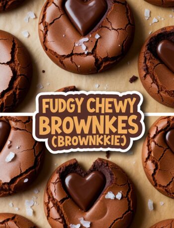 Fudgy Chewy Brookies