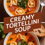 Creamy Tortellini Soup
