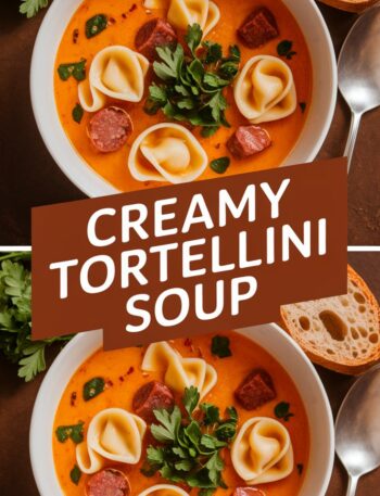 Creamy Tortellini Soup