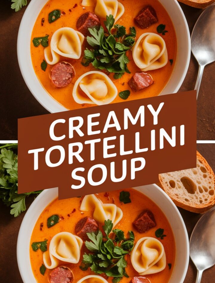 Creamy Tortellini Soup