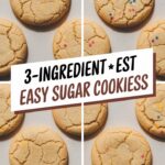 {3-Ingredient} Easy Sugar Cookies