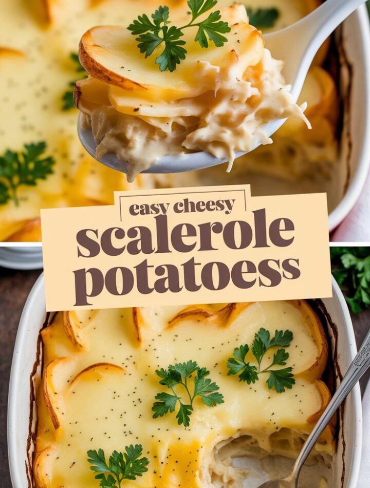 Easy Cheesy Scalloped Potatoes