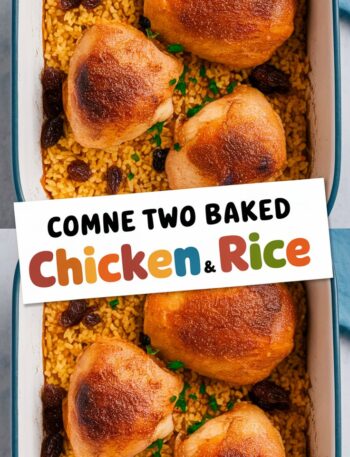 Oven Baked Chicken and Rice